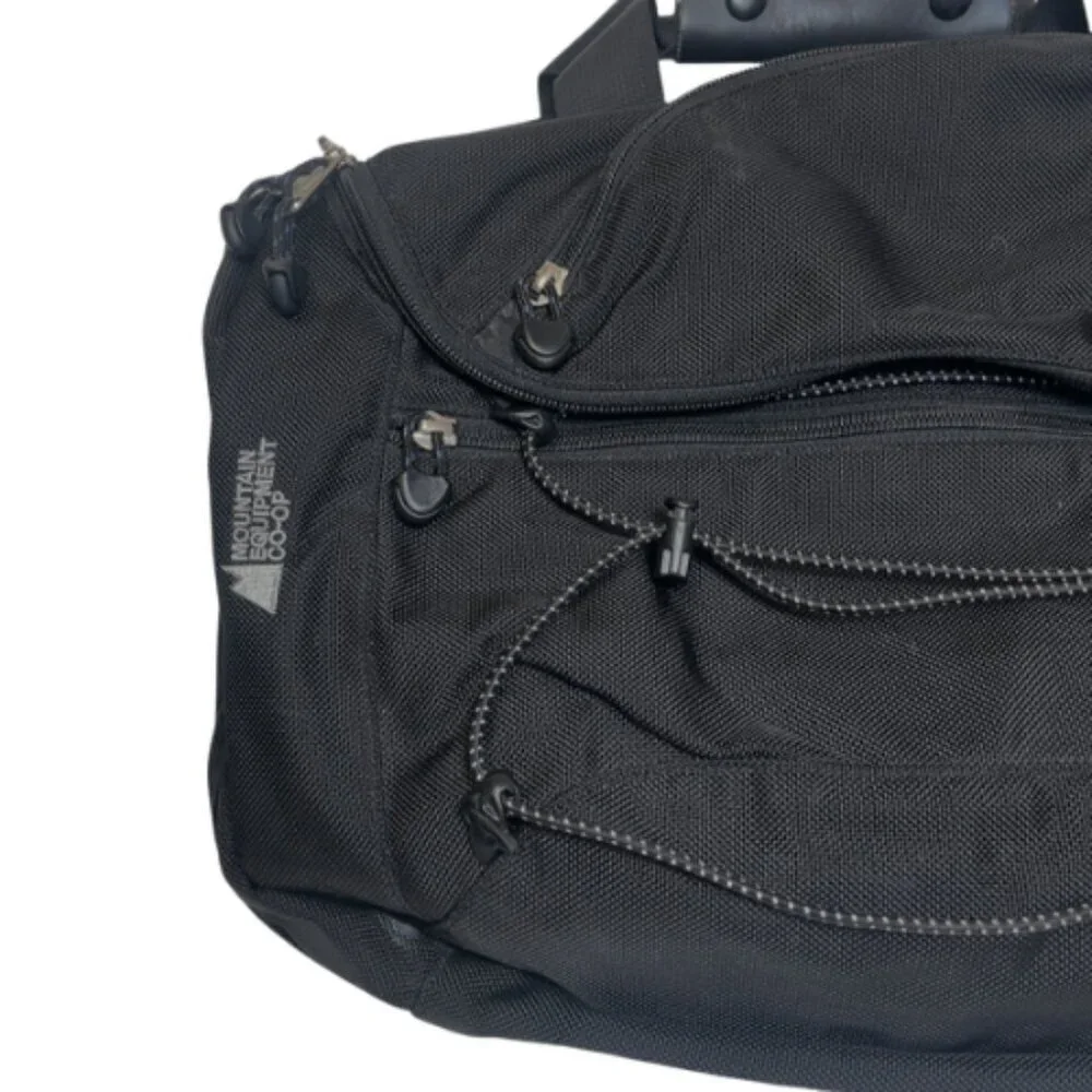 MEC Unisex Convertible Carry On Convertible Backpack In Black Color